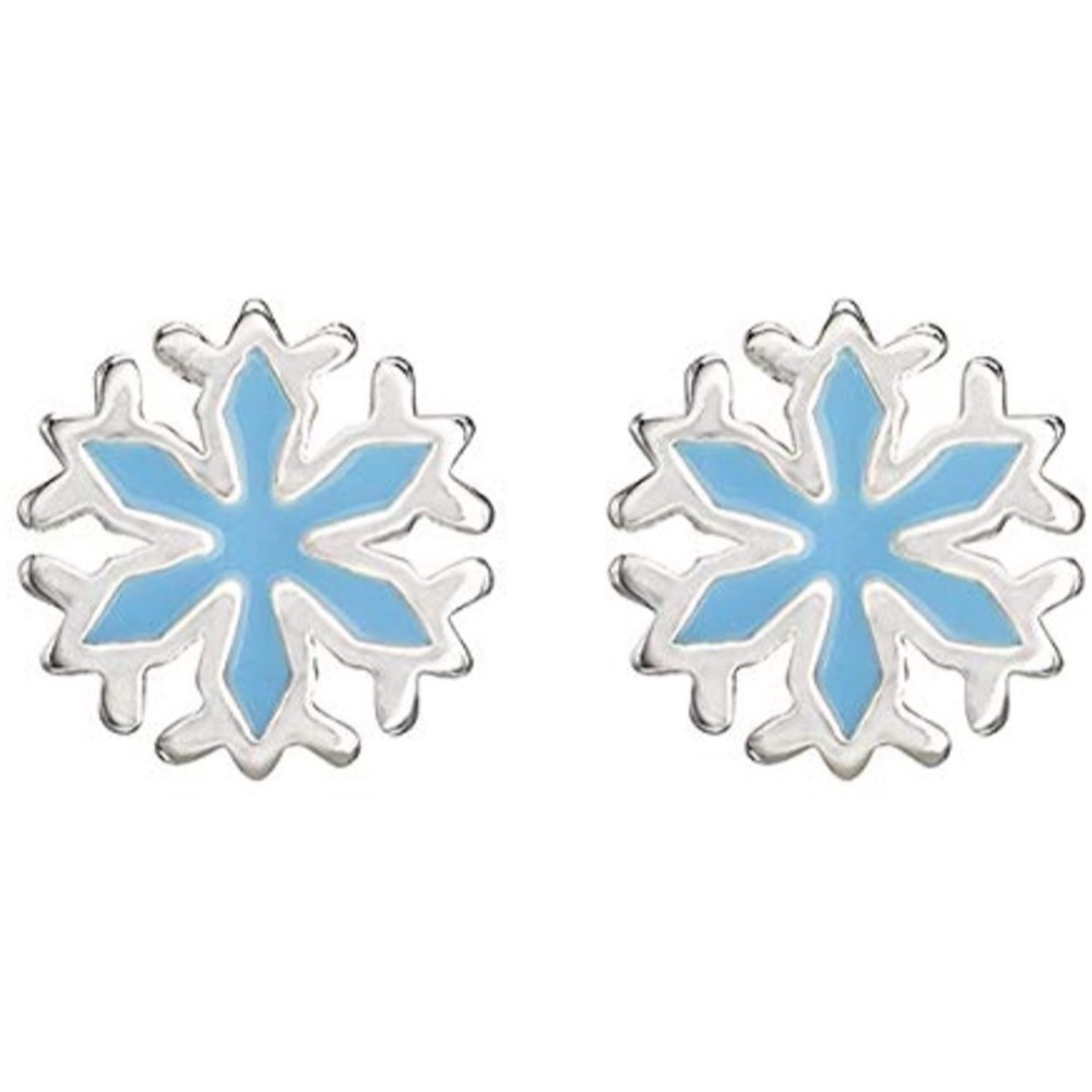 Disney Frozen Elsa Snowflake Earrings